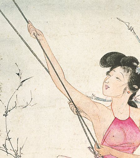 邹平-胡也佛的仕女画和最知名的金瓶梅秘戏图